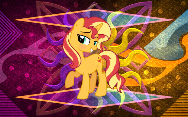 Sunset Shimmer TV Show My Little Pony: Friendship Is Magic HD Desktop Wallpaper | Background Image