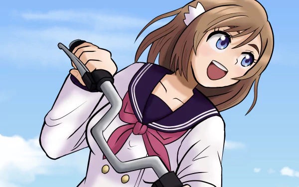 Hane Sakura Anime Bakuon!! HD Desktop Wallpaper | Background Image