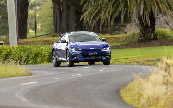 electric car SUV vehicle Kia EV6 GT Line HD Desktop Wallpaper | Background Image