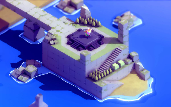 video game Tunic HD Desktop Wallpaper | Background Image