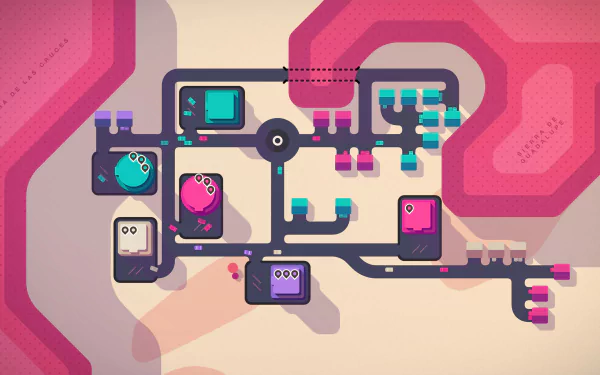 video game Mini Motorways HD Desktop Wallpaper | Background Image