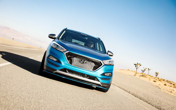 SUV vehicle Hyundai Tucson HD Desktop Wallpaper | Background Image