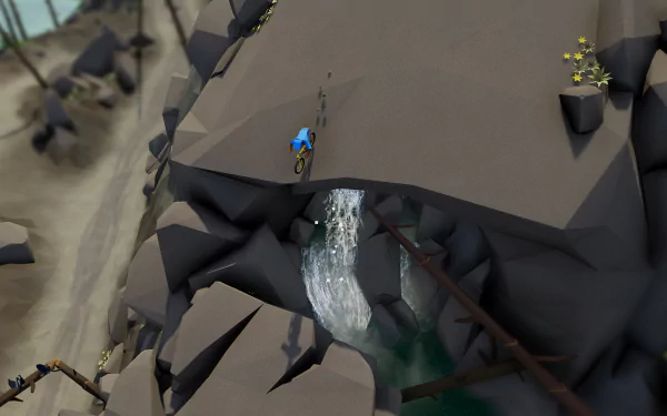 video game Lonely Mountains: Downhill HD Desktop Wallpaper | Background Image