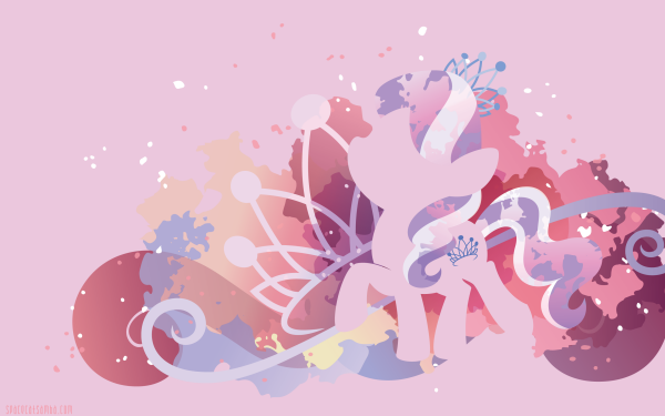 TV Show My Little Pony: Friendship is Magic My Little Pony Diamond Tiara Minimalist HD Wallpaper | Background Image