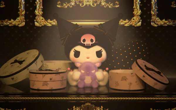 Kuromi (Onegai My Melody) Anime Onegai My Melody HD Desktop Wallpaper | Background Image
