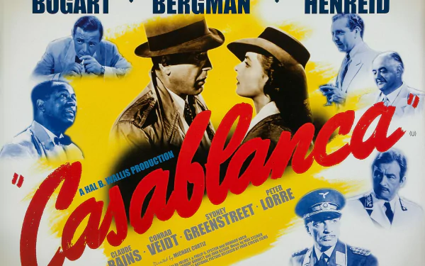 movie Casablanca HD Desktop Wallpaper | Background Image