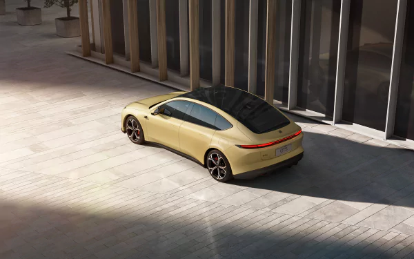 electric car sedan vehicle NIO ET5 HD Desktop Wallpaper | Background Image