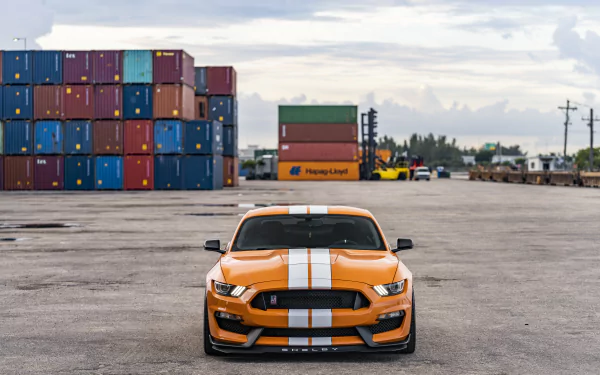 muscle car vehicle Ford Mustang Shelby GT350 HD Desktop Wallpaper | Background Image