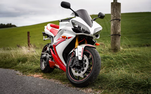 motorcycle vehicle Yamaha YZF-R1 HD Desktop Wallpaper | Background Image