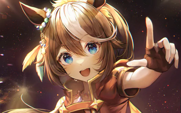 Tokai Teio Anime Uma Musume: Pretty Derby HD Desktop Wallpaper | Background Image