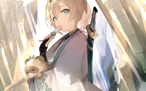 hololive Kazama Iroha Anime Virtual Youtuber HD Desktop Wallpaper | Background Image