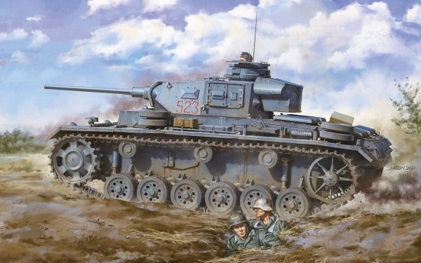 Military Tank Tanks Panzer III HD Wallpaper | Background Image