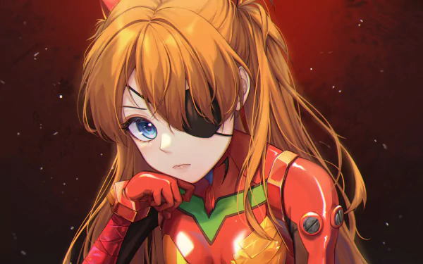 Asuka Langley Sohryu Anime Neon Genesis Evangelion HD Desktop Wallpaper | Background Image