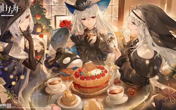 Gladiia (ArKnights) Specter (Arknights) Skadi (Arknights) video game Arknights HD Desktop Wallpaper | Background Image