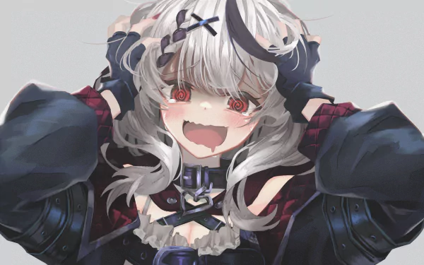 hololive Sakamata Chloe Anime Virtual Youtuber HD Desktop Wallpaper | Background Image