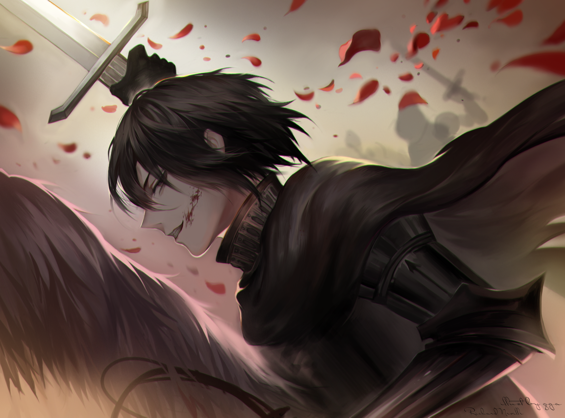 Anime Requiem of the Rose King HD Wallpaper | Background Image