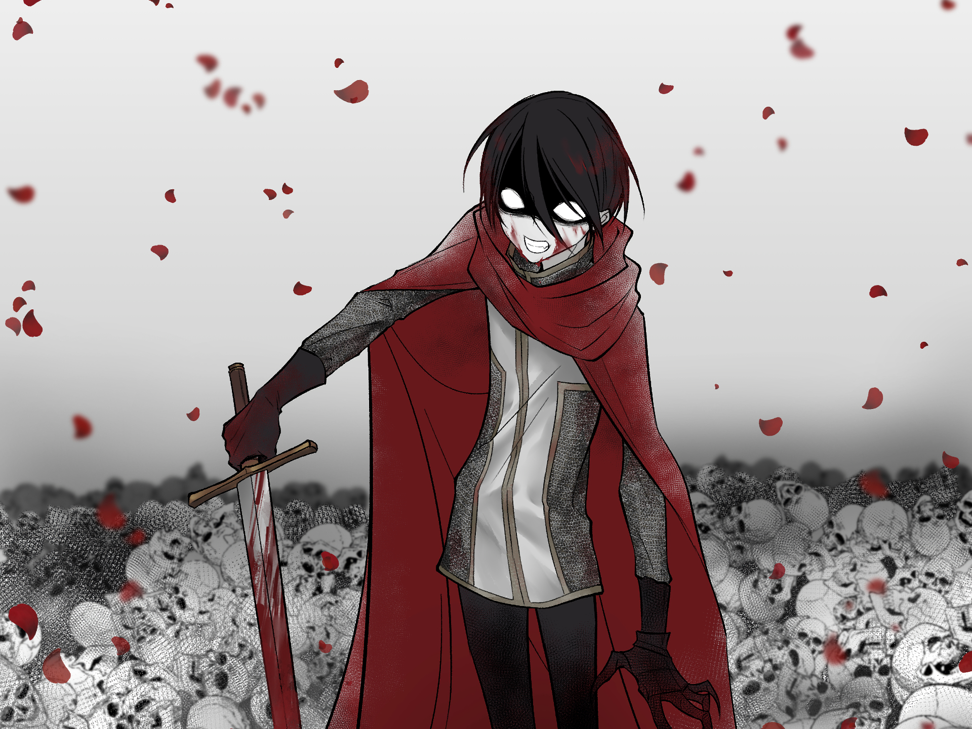 Anime Requiem of the Rose King HD Wallpaper | Background Image