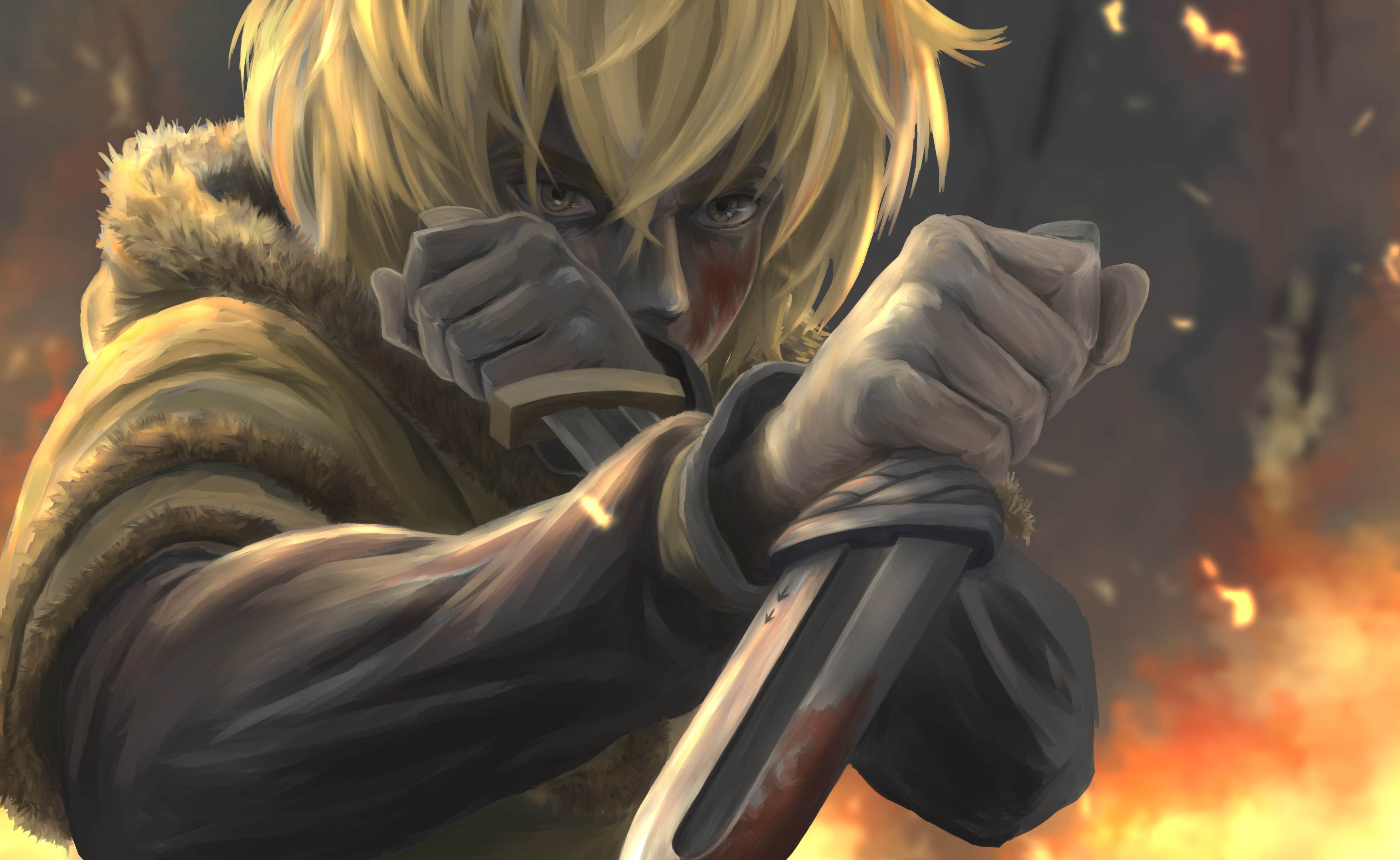 Download Thorfinn Vinland Saga Anime Vinland Saga HD Wallpaper