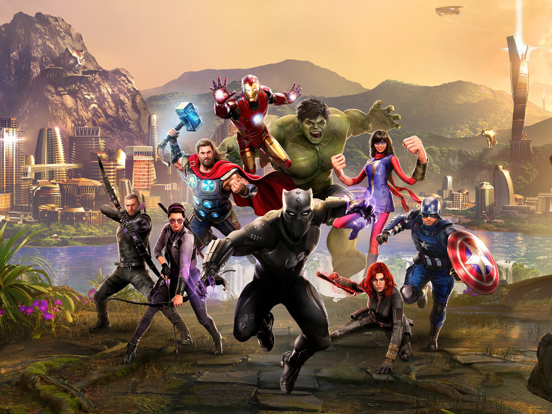 Video Game Marvel's Avengers HD Wallpaper