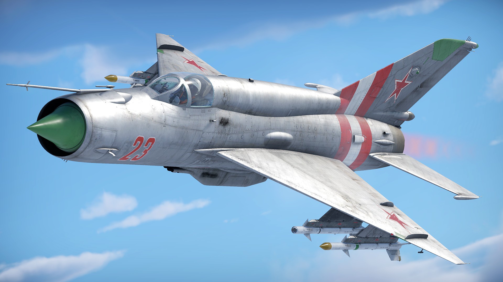 Military Mikoyan-Gurevich MiG-21 HD Wallpaper | Background Image