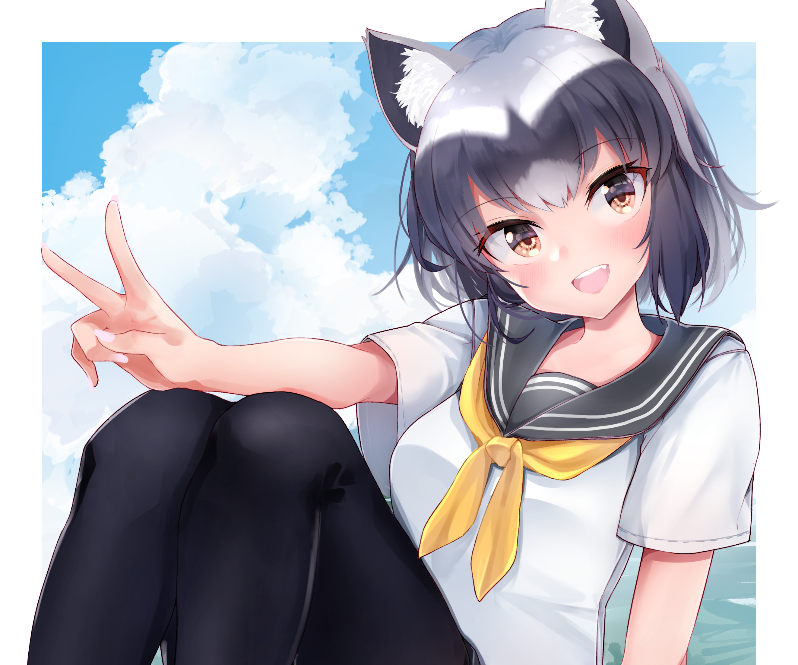 Re nama kemono. Kemono friends енот. Kemono friends каракал. Kemono friends обои. Kemono friends выдра