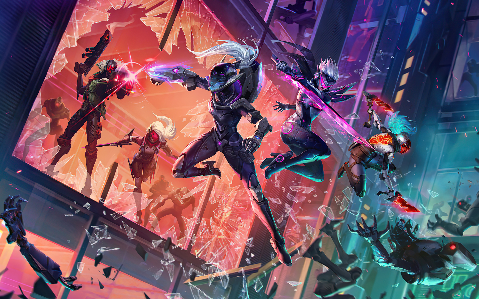 Video Game League of Legends: Wild Rift HD Wallpaper by Lion song