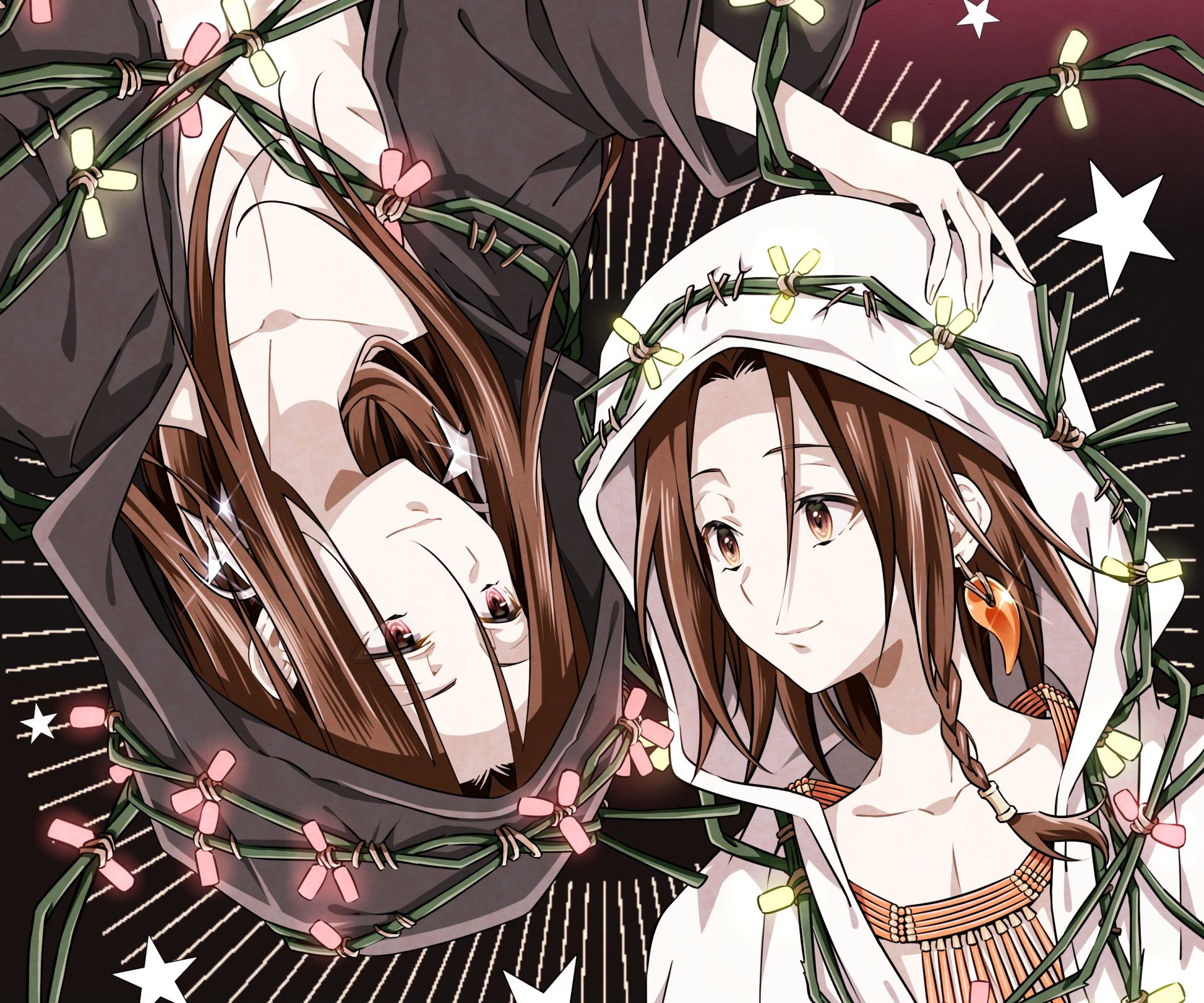 Download Yoh Asakura Hao Asakura Anime Shaman King HD Wallpaper