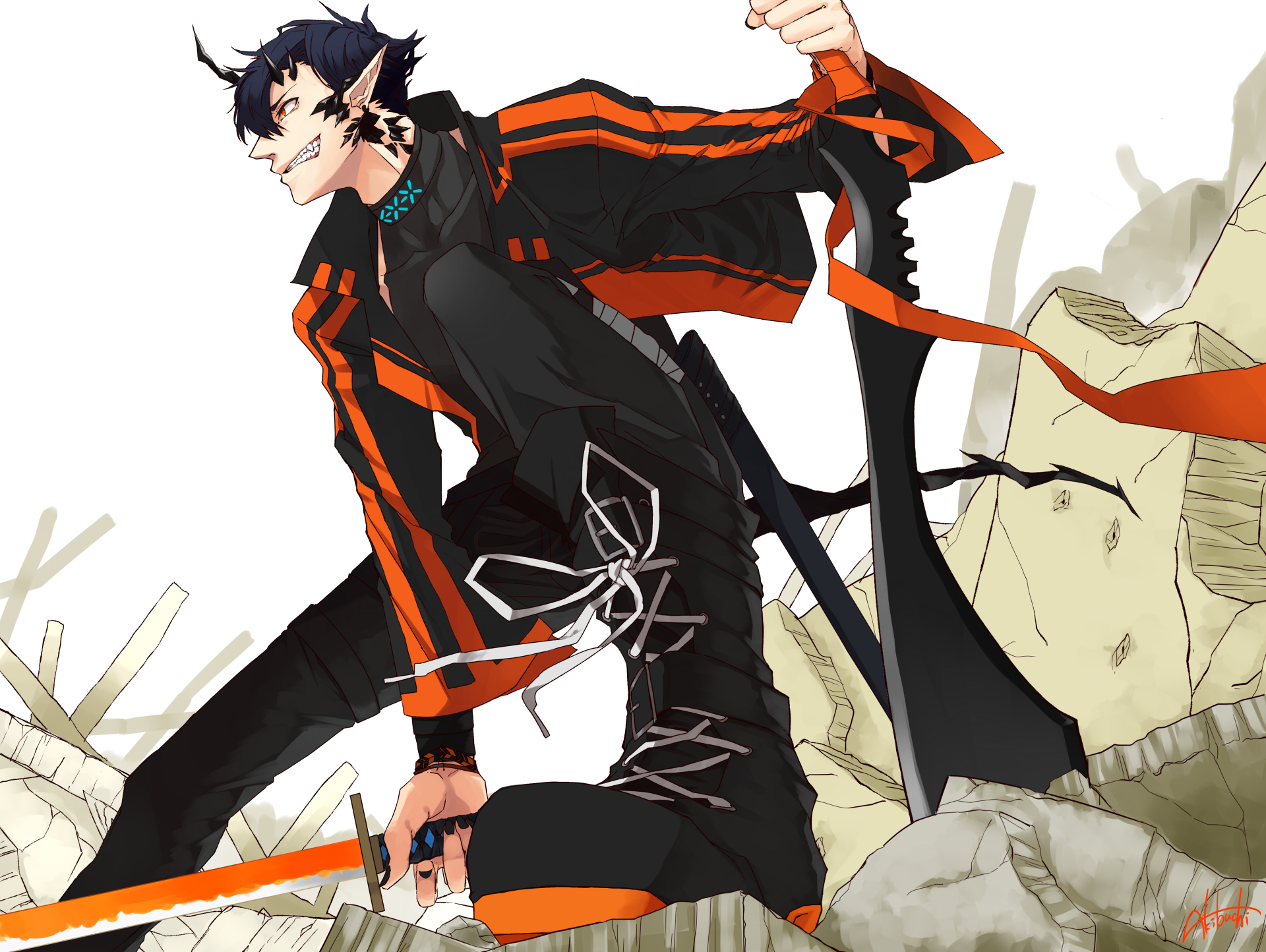 Download Flamebringer (Arknights) Video Game Arknights 4k Ultra HD Wallpaper