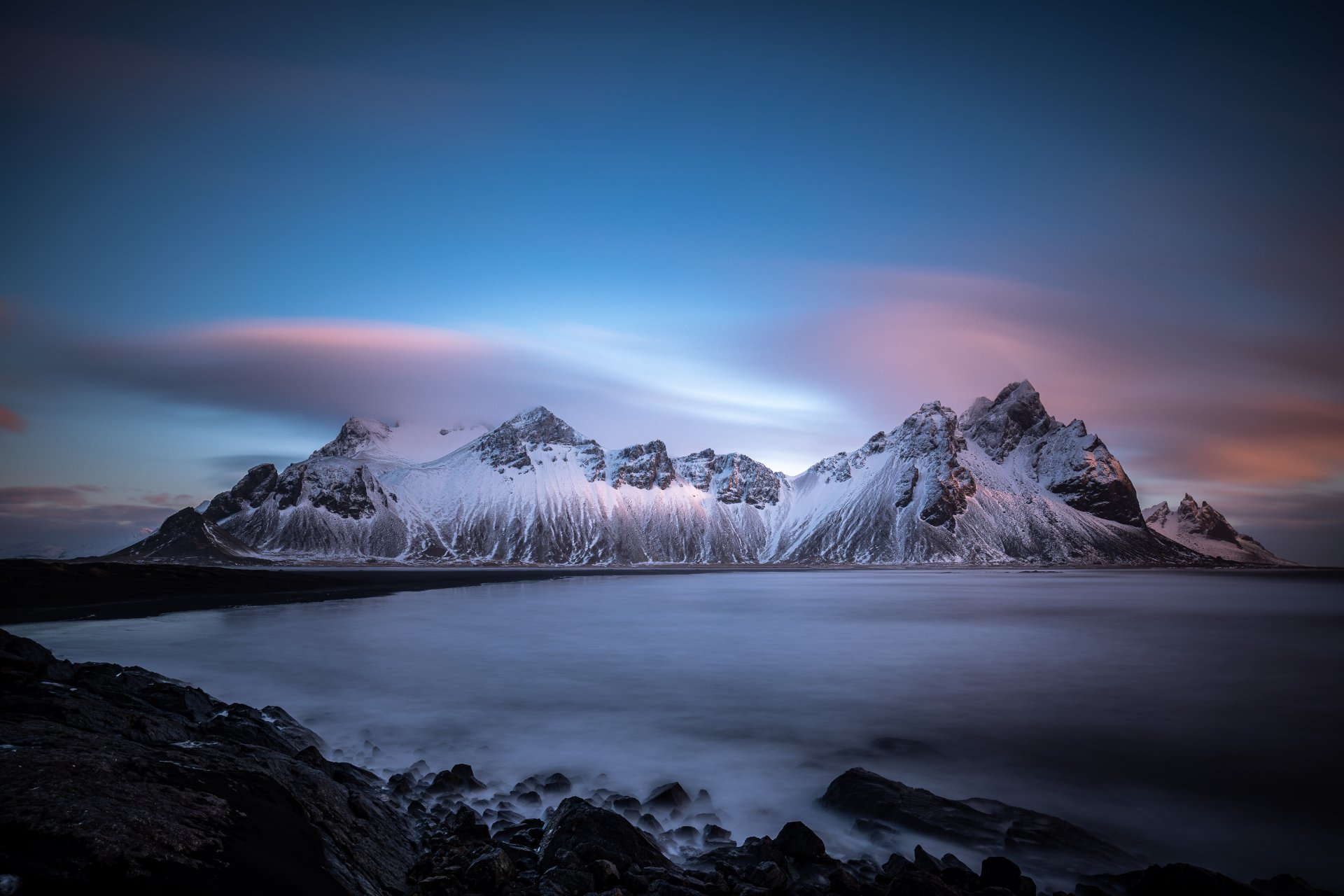 Download Iceland Mountain Nature Vestrahorn 4k Ultra HD Wallpaper by ...