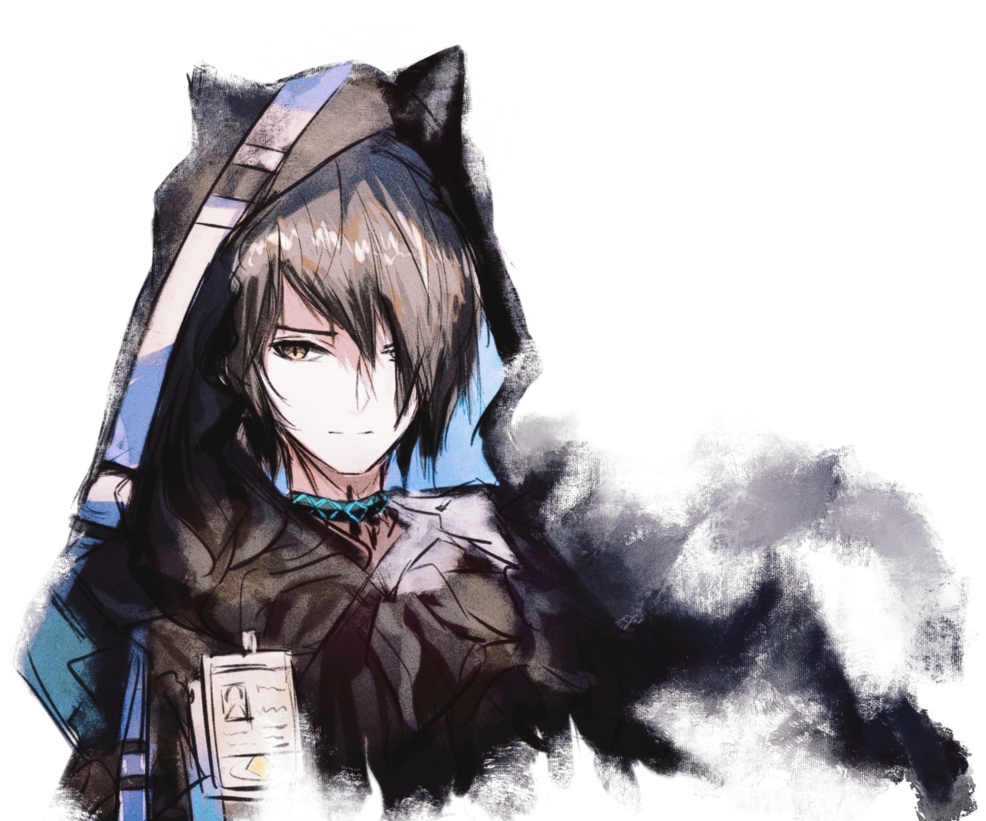 Download Phantom (Arknights) Video Game Arknights HD Wallpaper