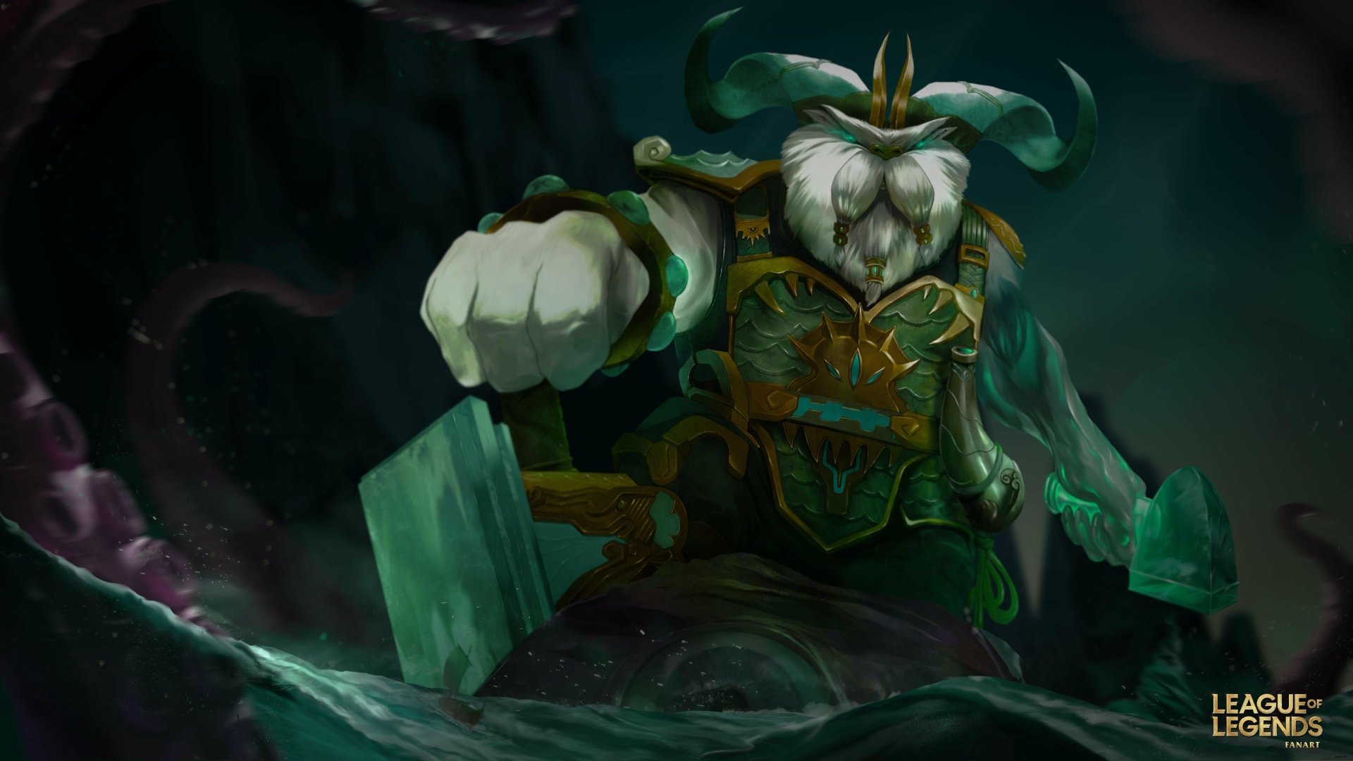 Download Ornn (League Of Legends) Video Game League Of Legends 4k Ultra HD Wallpaper