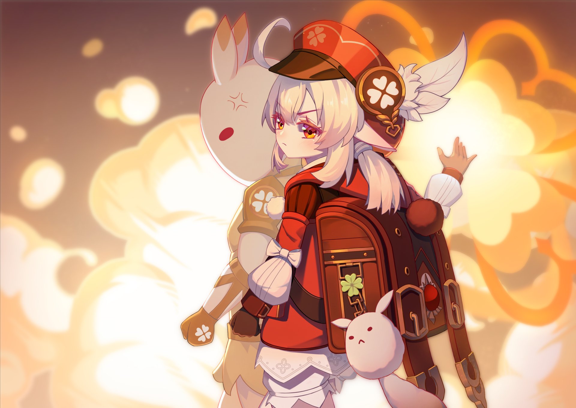 Download Klee (Genshin Impact) Video Game Genshin Impact HD Wallpaper by 爱画画的深夏