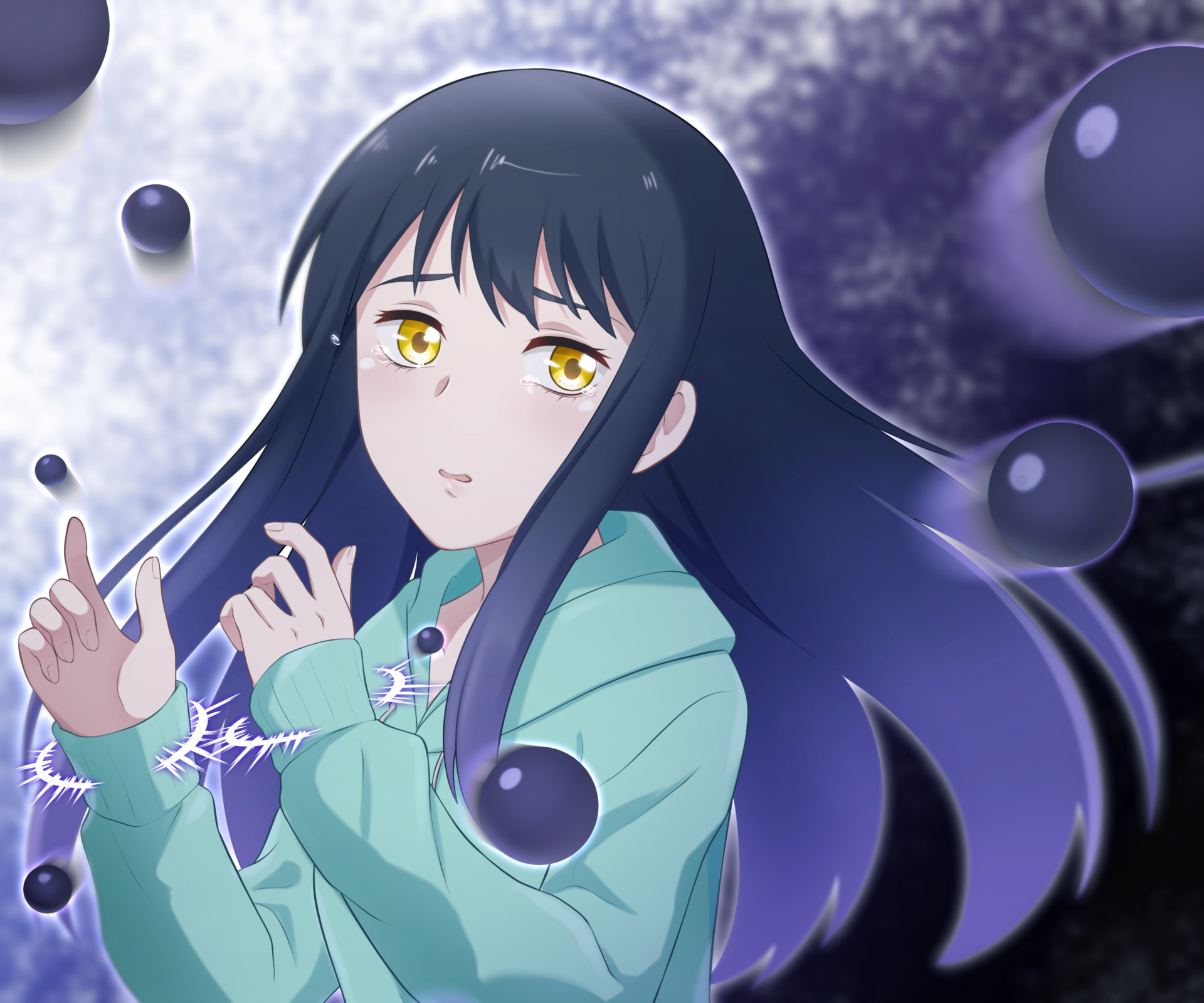 Download Miko Yotsuya Anime Mieruko-chan HD Wallpaper