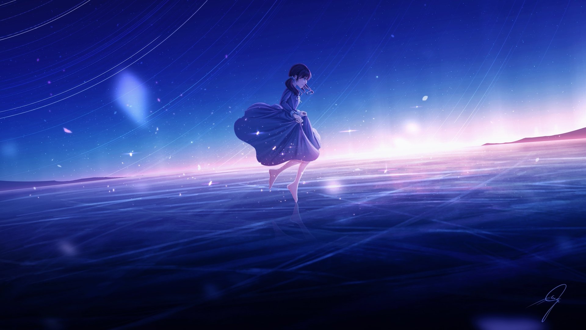 Anime Girl HD Wallpaper by Nengoro