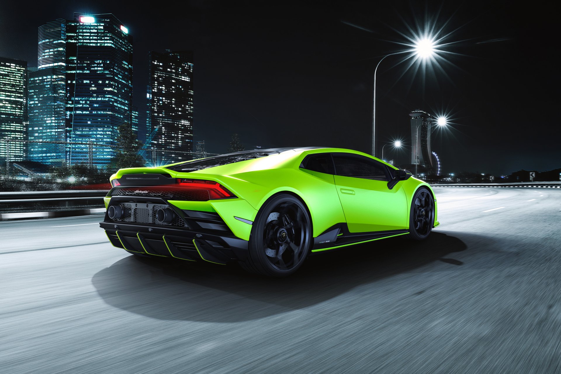 Download Vehicle Lamborghini Huracan Evo HD Wallpaper