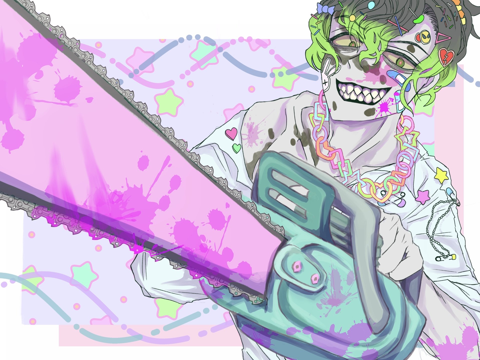 Download Gyutaro (Demon Slayer) Anime Demon Slayer: Kimetsu No Yaiba HD Wallpaper