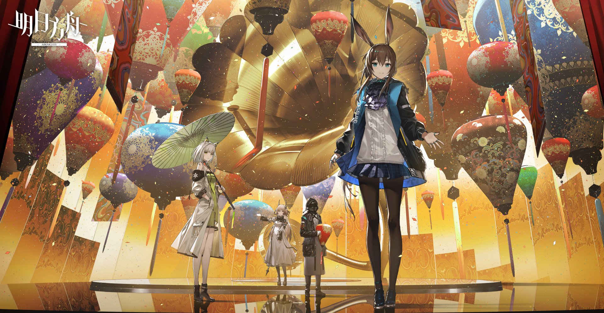 Download Kal'tsit (Arknights) Amiya (Arknights) Theresa (Arknights) Doctor (Arknights) Video Game Arknights HD Wallpaper