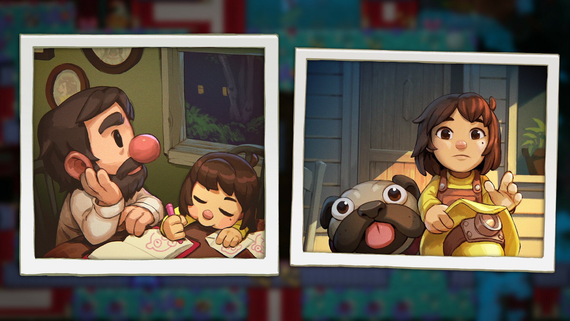 HD desktop wallpaper featuring Spelunky 2 characters in heartwarming illustrations for background decoration.