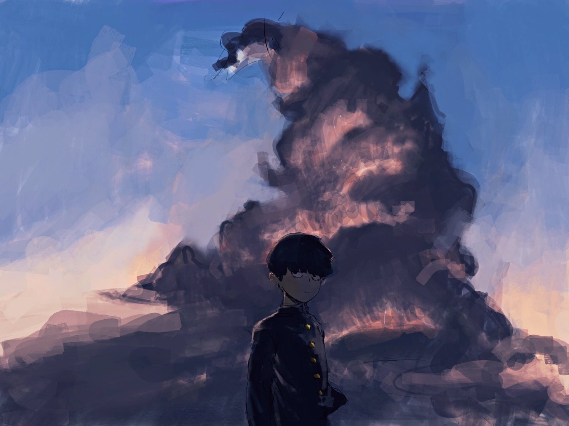 Download Shigeo Kageyama Anime Mob Psycho 100 HD Wallpaper