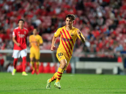 Gavi (Soccer Player) Sports HD Desktop Wallpaper | Background Image