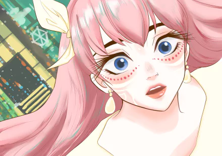 Belle (Ryuu to Sobakasu no Hime) Anime Belle (2021) HD Desktop Wallpaper | Background Image