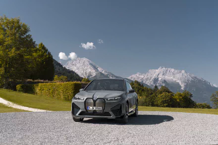 electric car SUV vehicle BMW iX M60 HD Desktop Wallpaper | Background Image