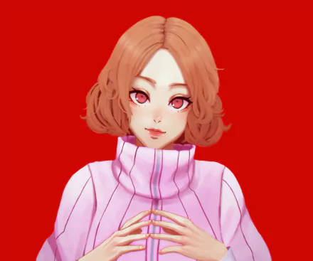 Haru Okumura video game Persona 5 HD Desktop Wallpaper | Background Image