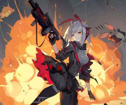 W (Arknights) video game Arknights HD Desktop Wallpaper | Background Image