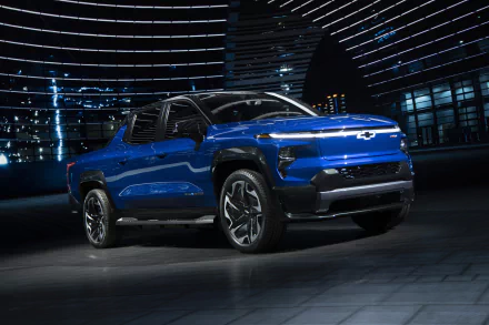 Chevrolet Silverado EV RST Crew Cab vehicle Chevrolet Silverado HD Desktop Wallpaper | Background Image
