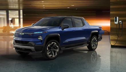 Chevrolet Silverado EV RST Crew Cab vehicle Chevrolet Silverado HD Desktop Wallpaper | Background Image