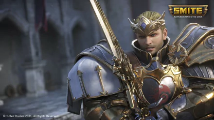 King Arthur (Smite) video game Smite HD Desktop Wallpaper | Background Image