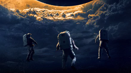 astronaut movie Moonfall HD Desktop Wallpaper | Background Image