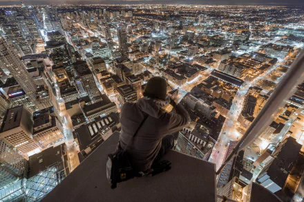 light roof man made city HD Desktop Wallpaper | Background Image