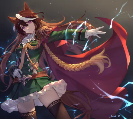 Symboli Rudolf Anime Uma Musume: Pretty Derby HD Desktop Wallpaper | Background Image